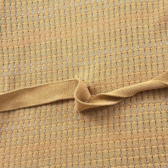 L Space Encinitas Longline Knit Cardigan Size XS Small Tan Beachy Casual Boho - Picture 9 of 15